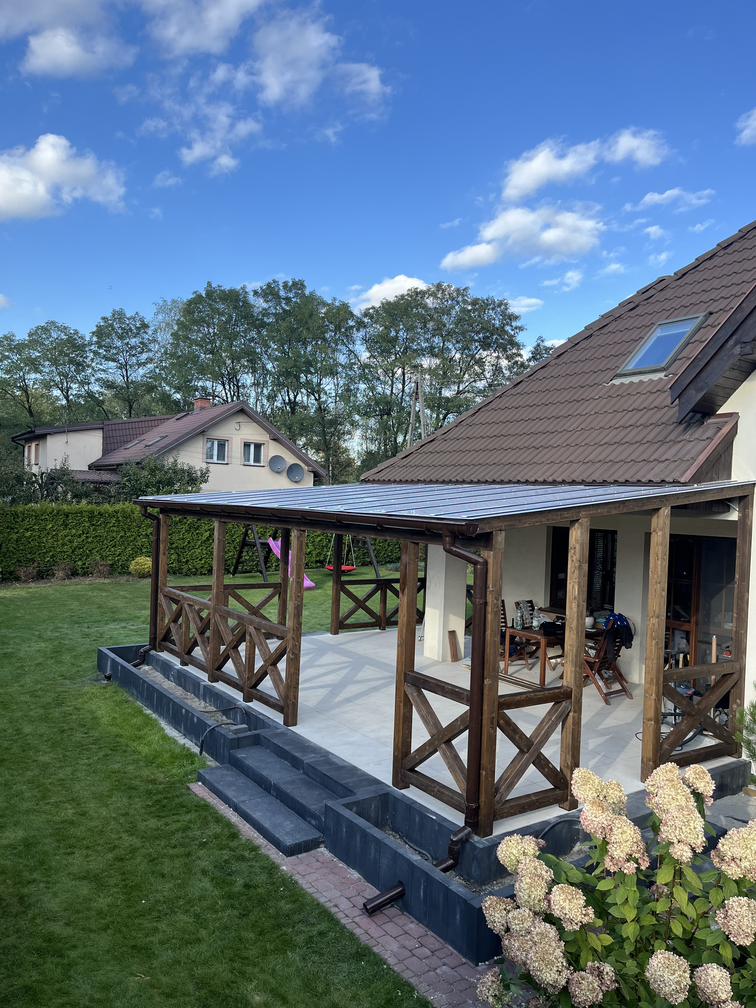 Zadaszenie drewniane Góra Kalwaria Realizacja Kreator Tarasu (12)